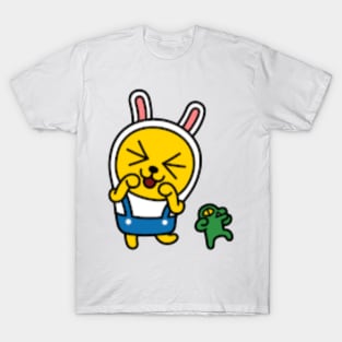 KakaoTalk Friends Muzi & Con (뿌잉뿌잉) T-Shirt